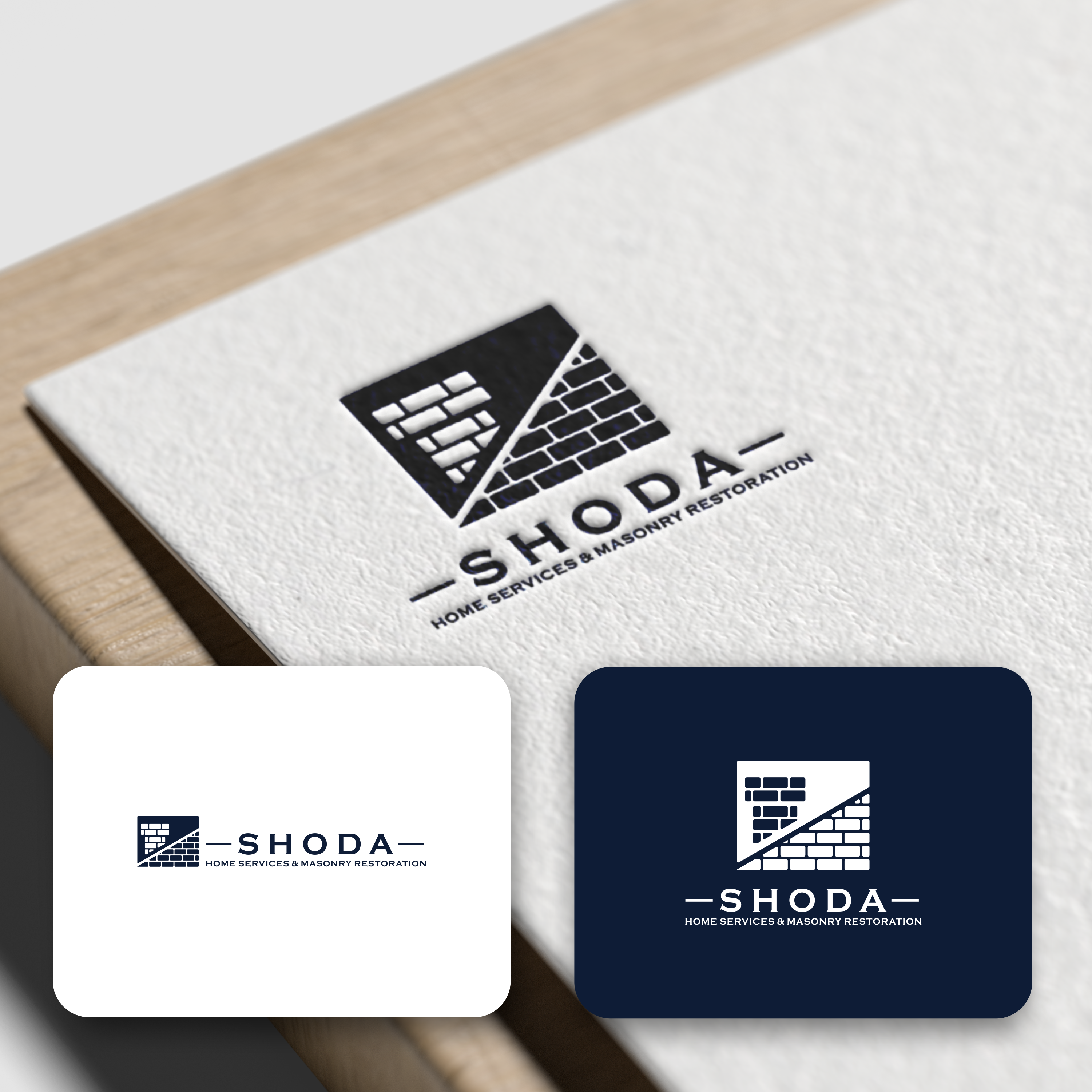 Design de Logo par Seblak_Studio pour Shoda Home Services & Masonry Restoration | Design #37250608