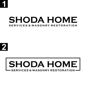 Design de Logo par andreaslucky pour Shoda Home Services & Masonry Restoration | Design : #37249306