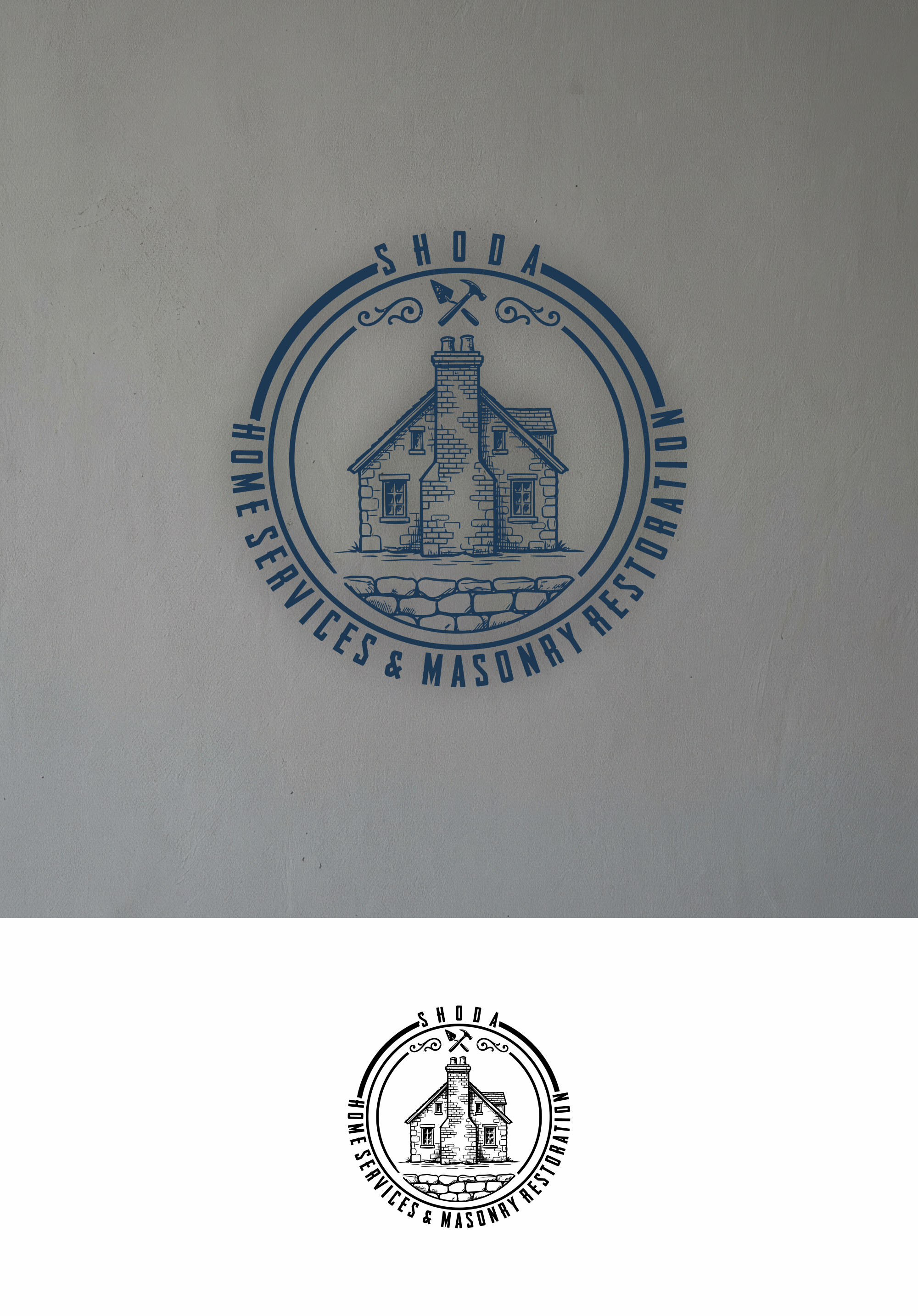 Logo-Design von skylart28 für Shoda Home Services & Masonry Restoration | Design #37252970