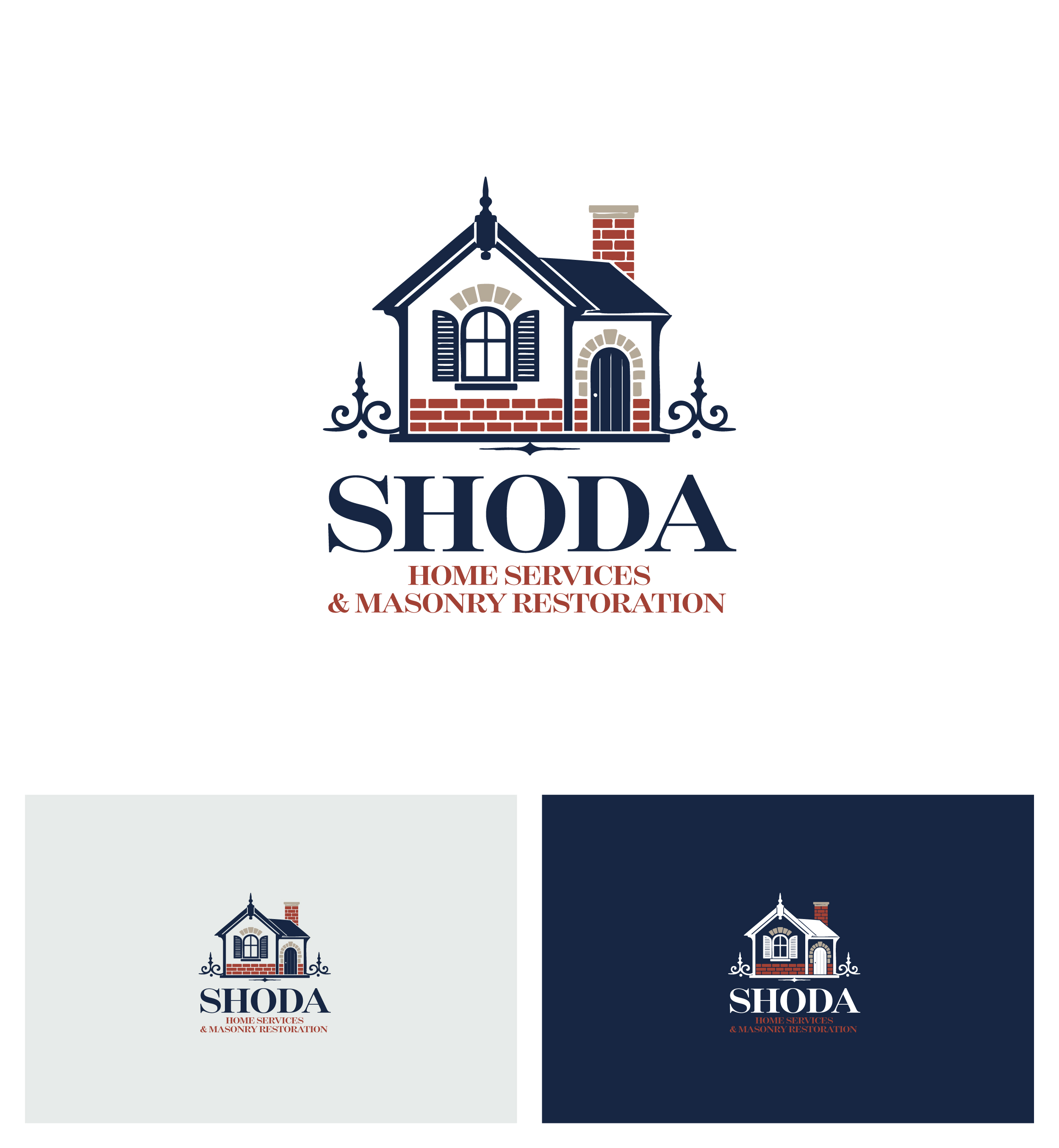 Logo Design by Afsana_Hoque for Shoda Home Services & Masonry Restoration | Design #37252614