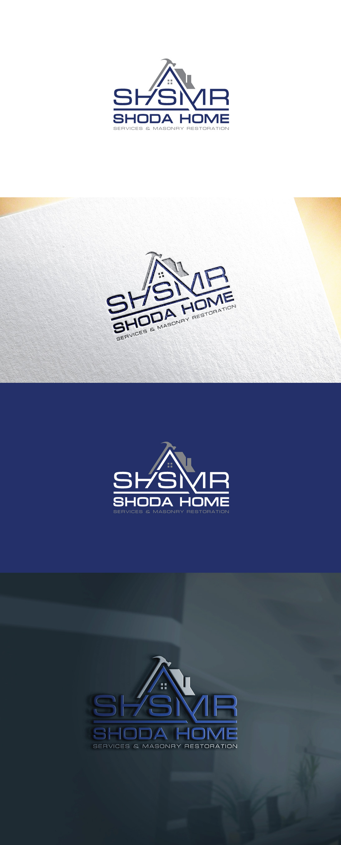 Logo Design by WB NAG for Shoda Home Services & Masonry Restoration | Design #37251281