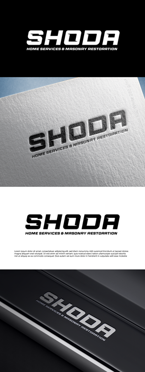 Logo Design by Md. Abuhanifa for Shoda Home Services & Masonry Restoration | Design: #37263875