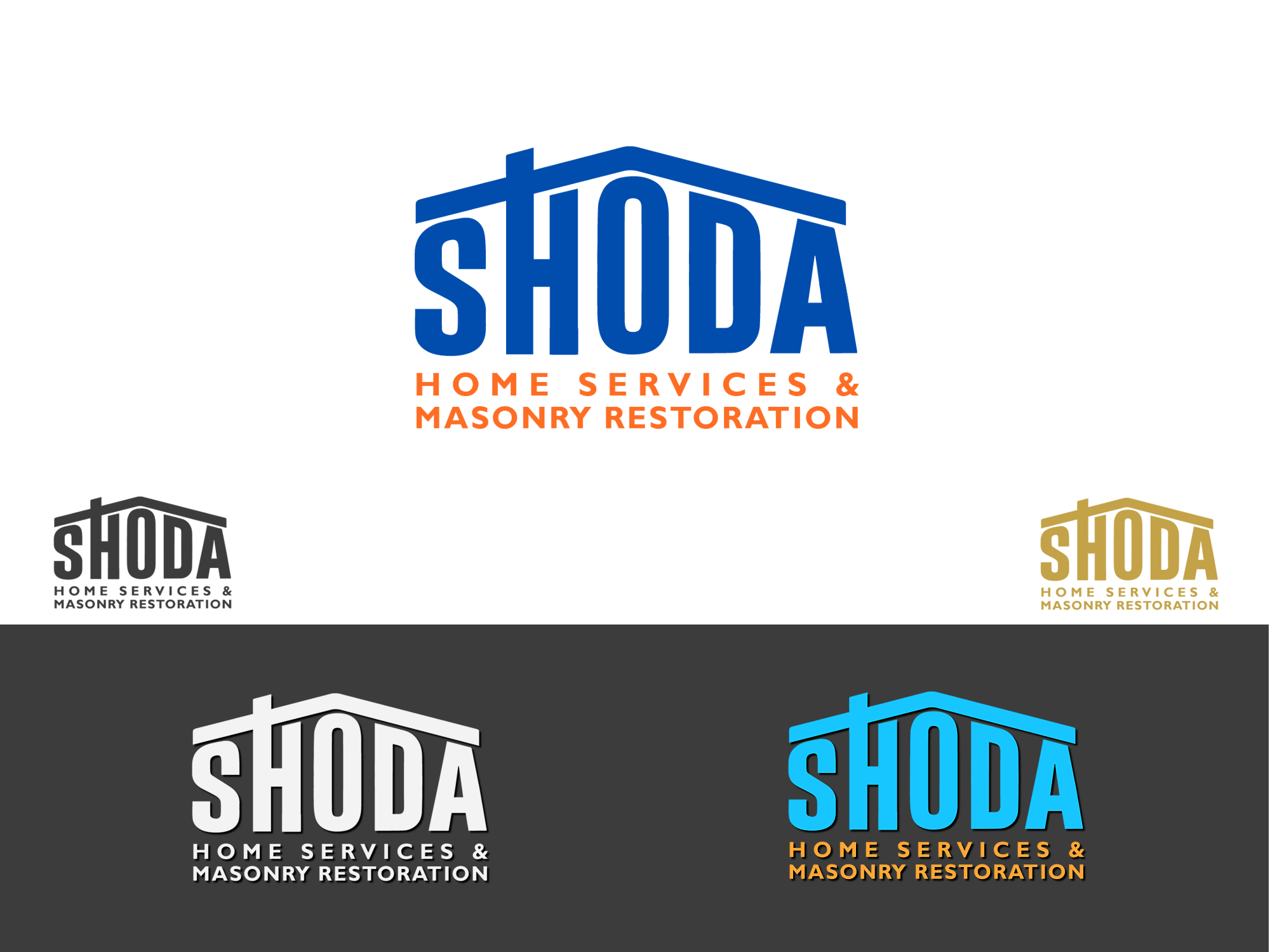 Logo Design by nouarbiti for Shoda Home Services & Masonry Restoration | Design #37259570
