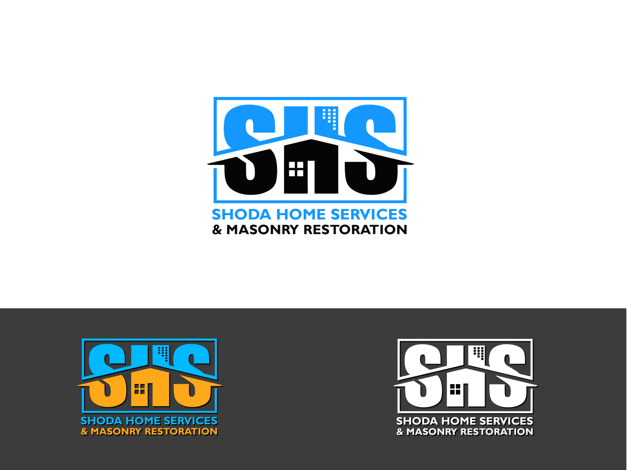 Logo Design by nouarbiti for Shoda Home Services & Masonry Restoration | Design #37260673