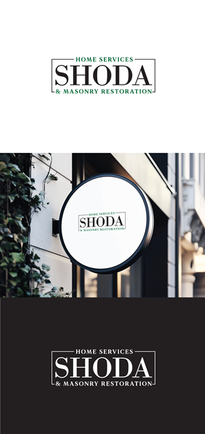 Logo-Design von AbhishekkM'24 für Shoda Home Services & Masonry Restoration | Design: #37251488
