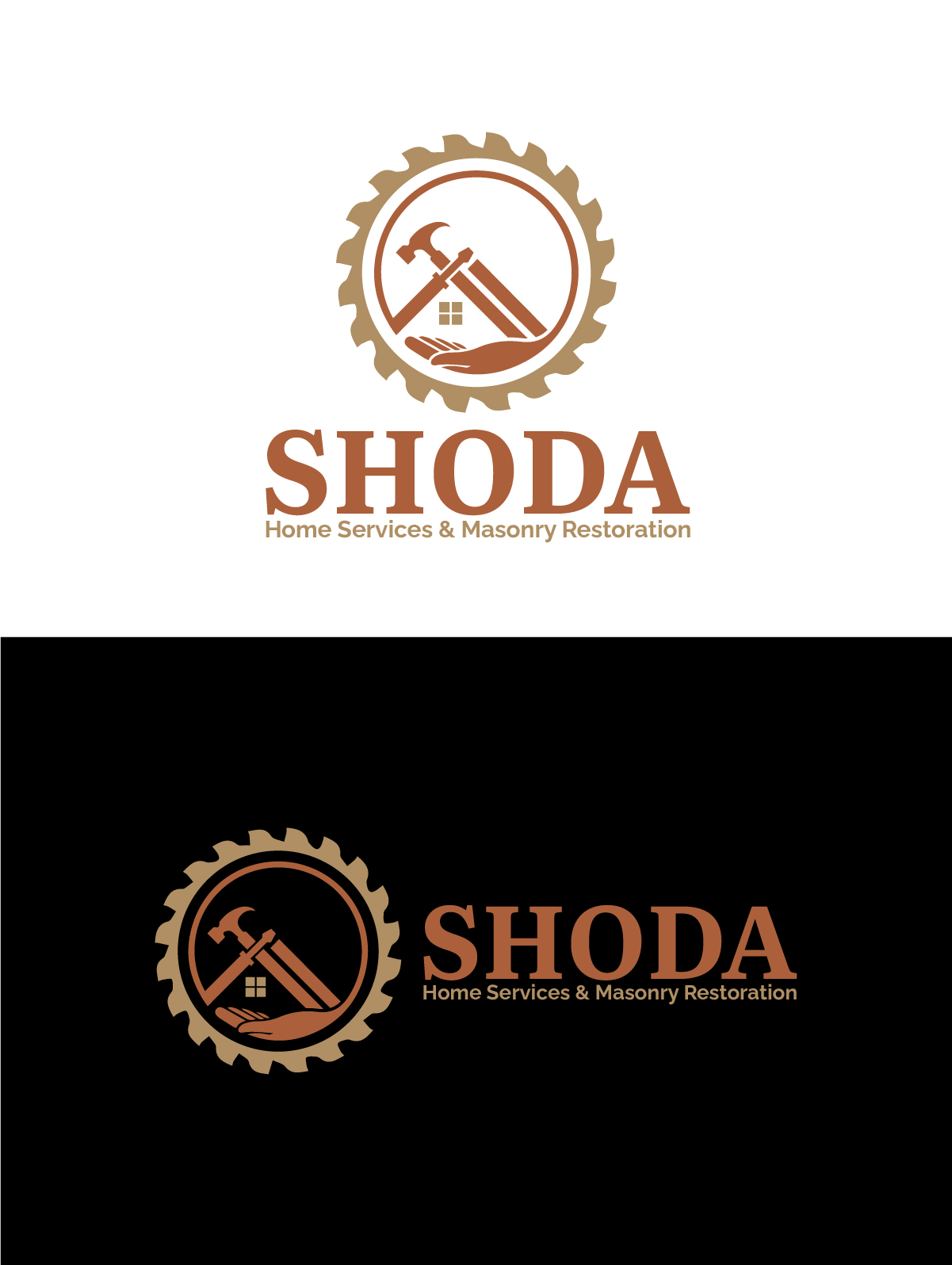 Design de Logo par Owltive pour Shoda Home Services & Masonry Restoration | Design #37249825