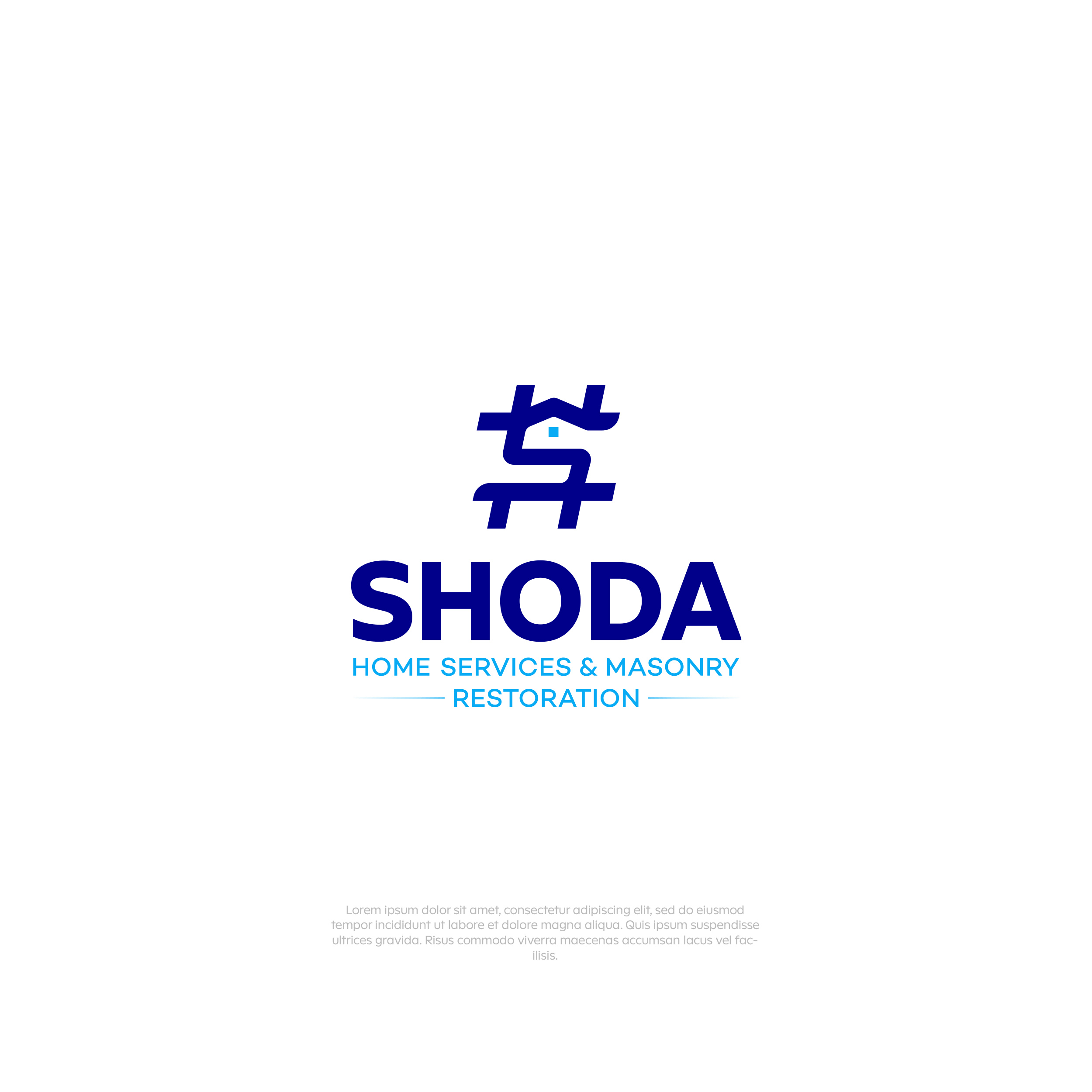 Design de Logo par vramar.roy pour Shoda Home Services & Masonry Restoration | Design #37251271