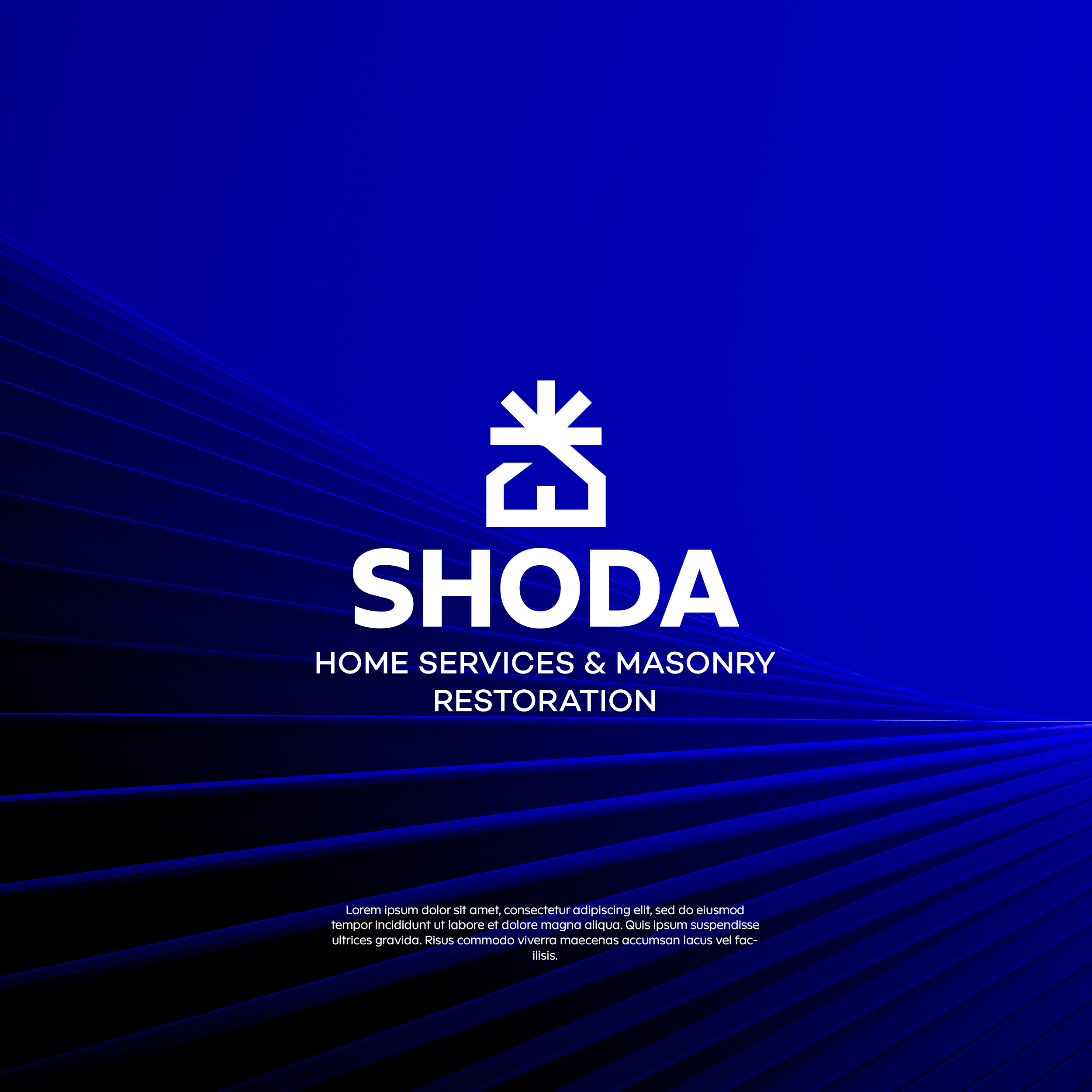 Logo Design by vramar.roy for Shoda Home Services & Masonry Restoration | Design #37251435