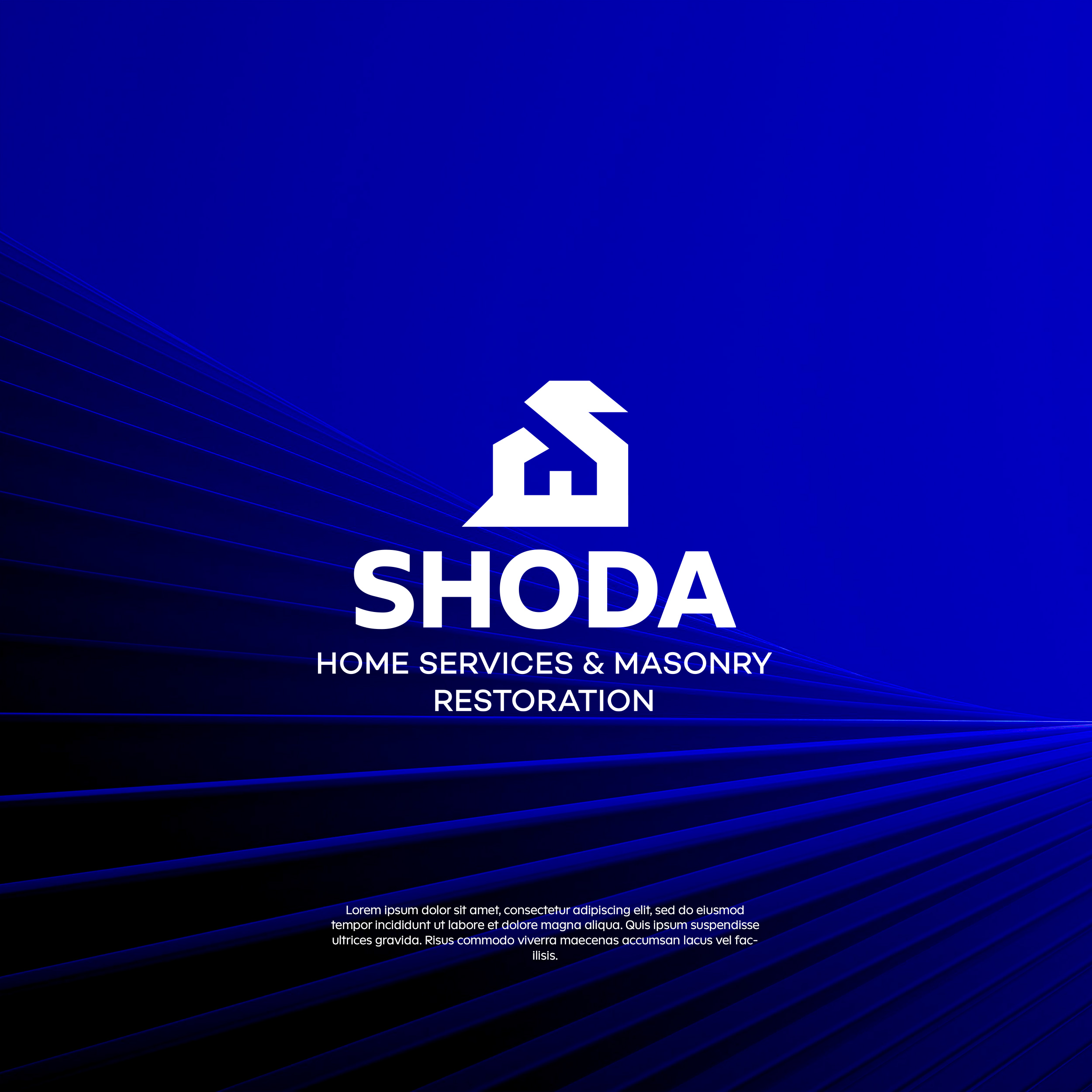 Logo Design by vramar.roy for Shoda Home Services & Masonry Restoration | Design #37251436