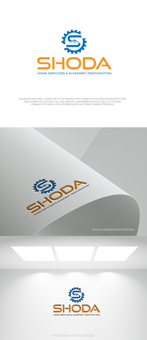Design de Logo par zebronicgraphic pour Shoda Home Services & Masonry Restoration | Design : #37249943