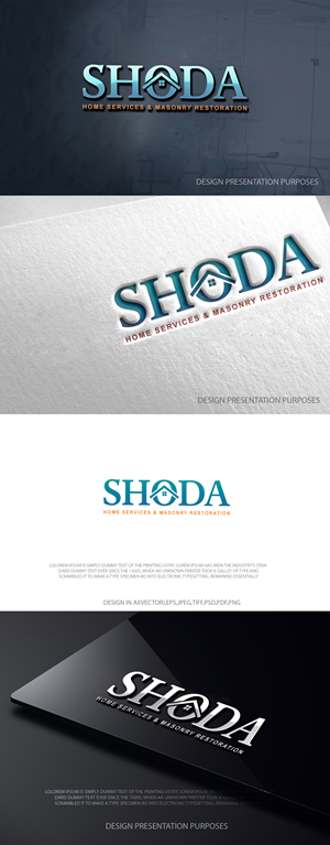 Design de Logo par zebronicgraphic pour Shoda Home Services & Masonry Restoration | Design : #37249944