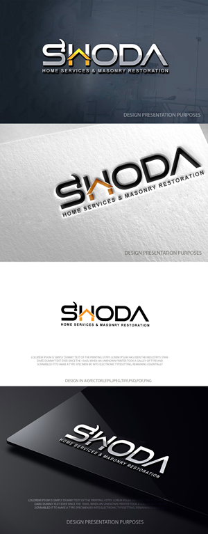 Design de Logo par zebronicgraphic pour Shoda Home Services & Masonry Restoration | Design : #37249945