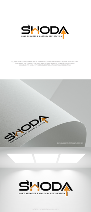 Design de Logo par zebronicgraphic pour Shoda Home Services & Masonry Restoration | Design : #37250588