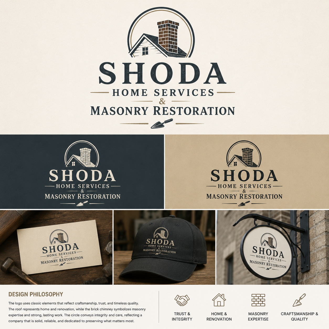 Design de Logo par Adeikhan pour Shoda Home Services & Masonry Restoration | Design #37252374