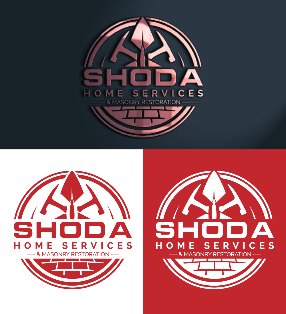 Logo Design by Chanel graphics for Shoda Home Services & Masonry Restoration | Design #37251212