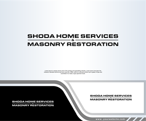 Logo-Design von dobleh_creative für Shoda Home Services & Masonry Restoration | Design: #37249210
