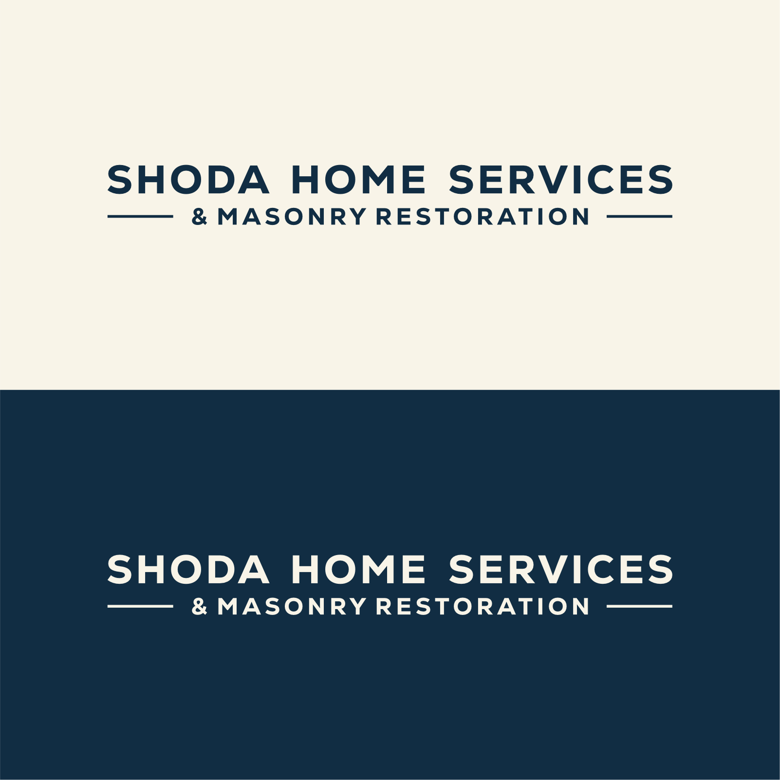 Design de Logo par saher khan 2 pour Shoda Home Services & Masonry Restoration | Design #37252252