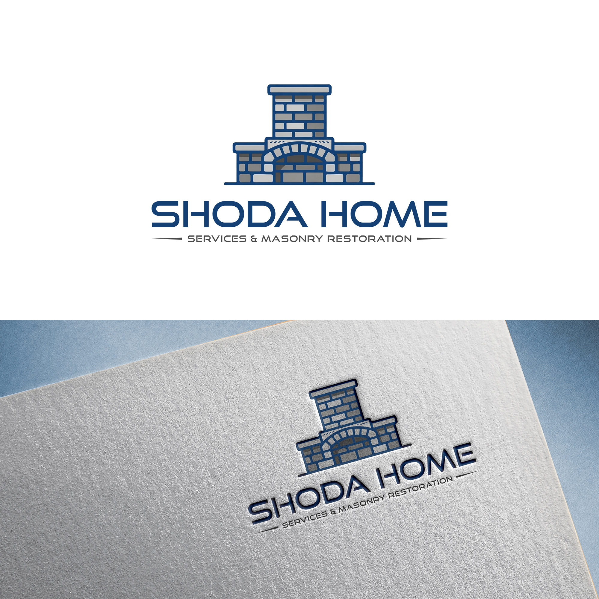 Logo Design by Ultra Creations for Shoda Home Services & Masonry Restoration | Design #37251651