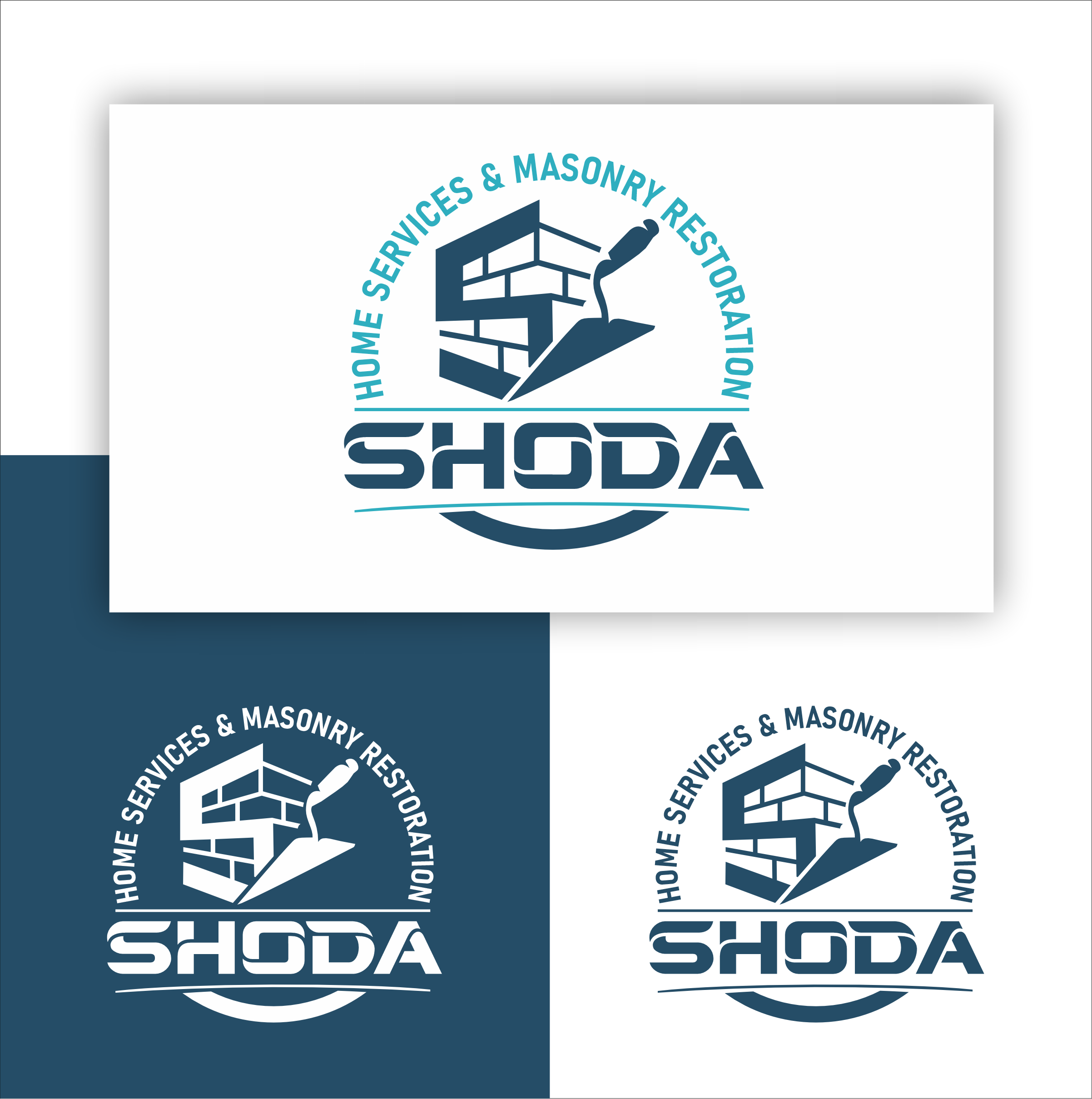 Design de Logo par Udaya G pour Shoda Home Services & Masonry Restoration | Design #37264465