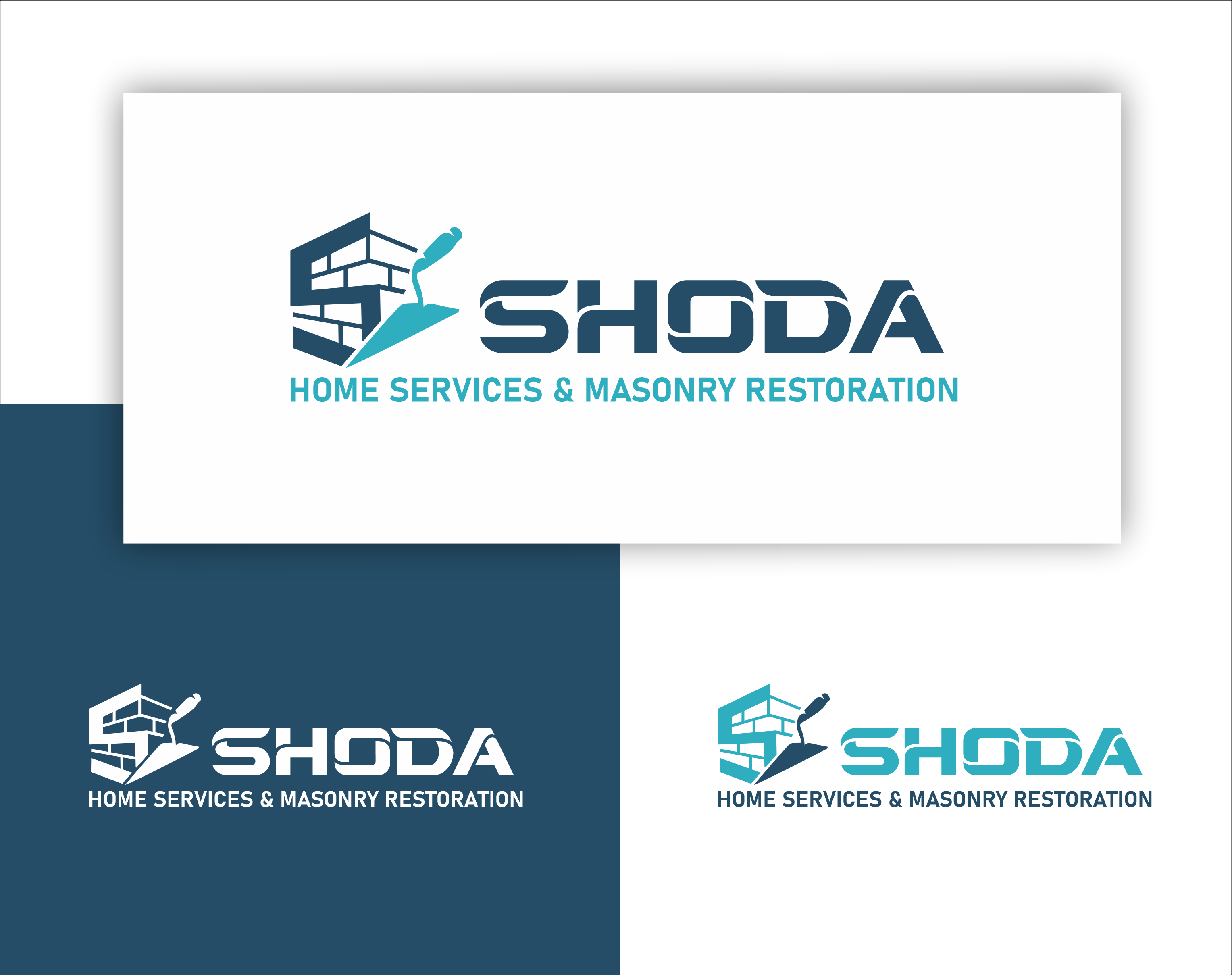 Logo Design by Udaya G for Shoda Home Services & Masonry Restoration | Design #37264466