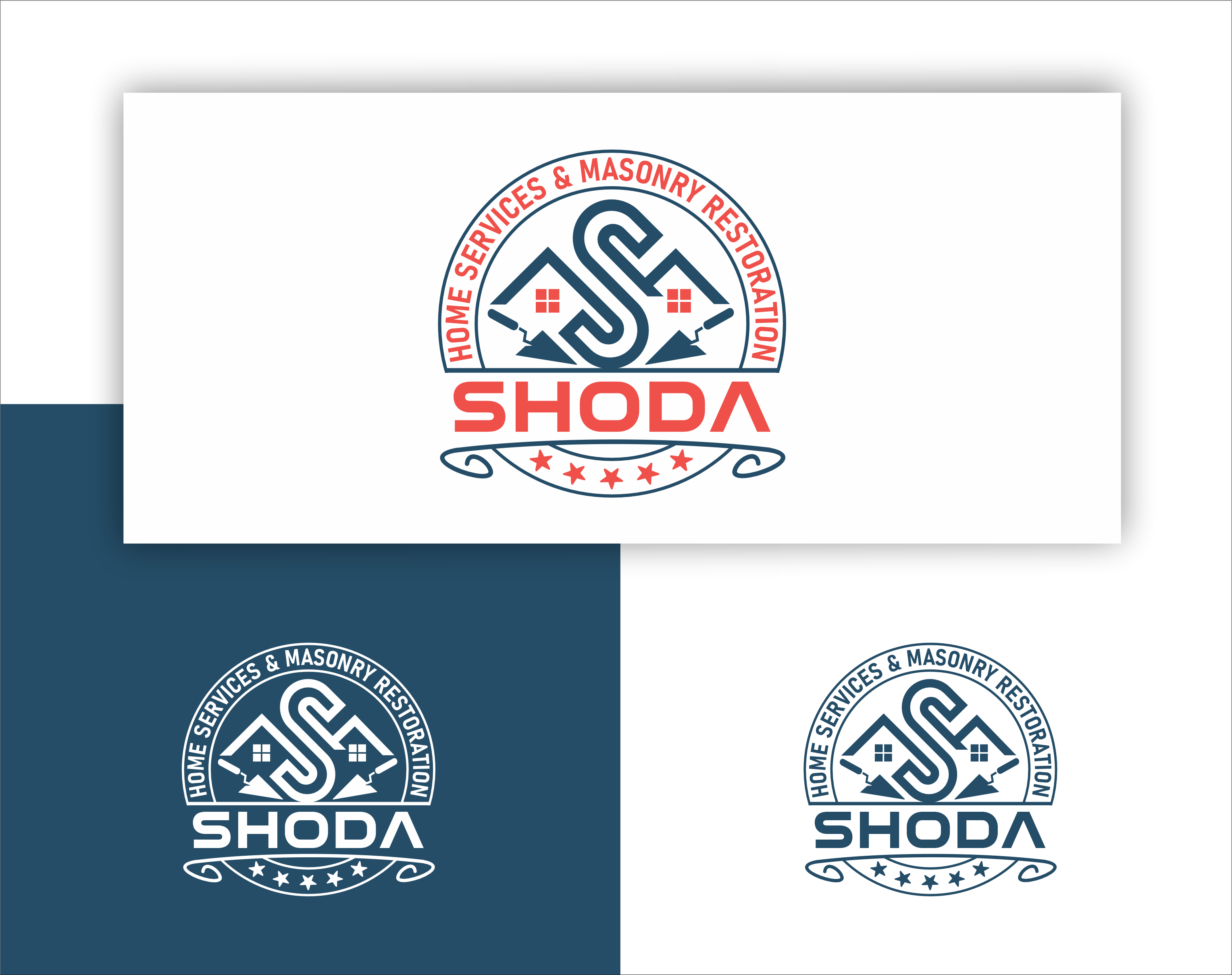 Logo Design by Udaya G for Shoda Home Services & Masonry Restoration | Design #37264467