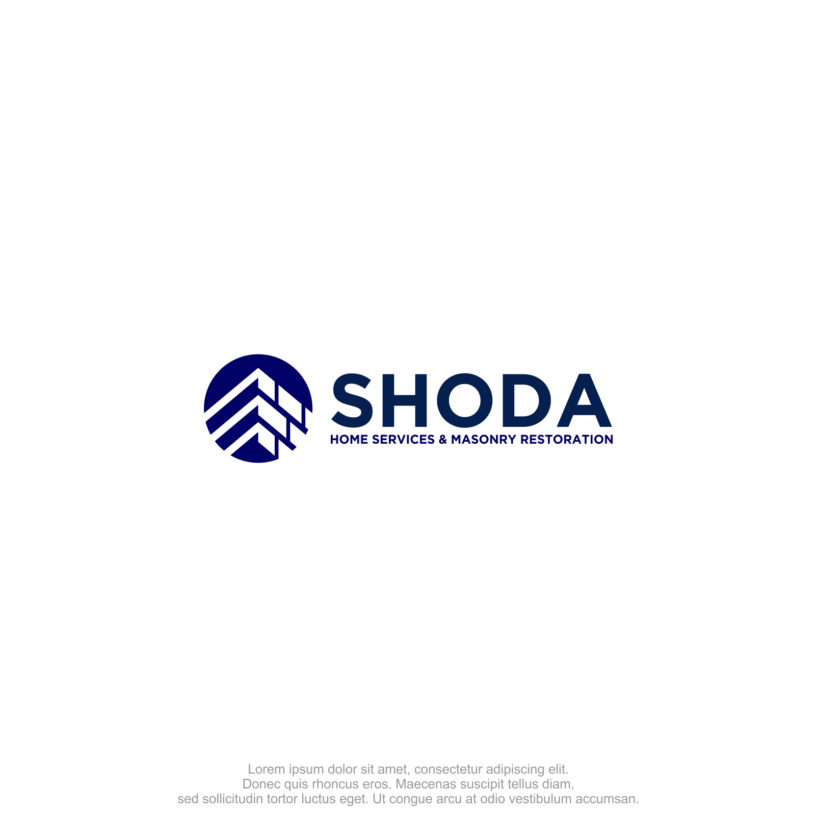 Design de Logo par M.Syaiful Huda pour Shoda Home Services & Masonry Restoration | Design #37249876