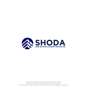 Logo-Design von M.Syaiful Huda für Shoda Home Services & Masonry Restoration | Design: #37249876