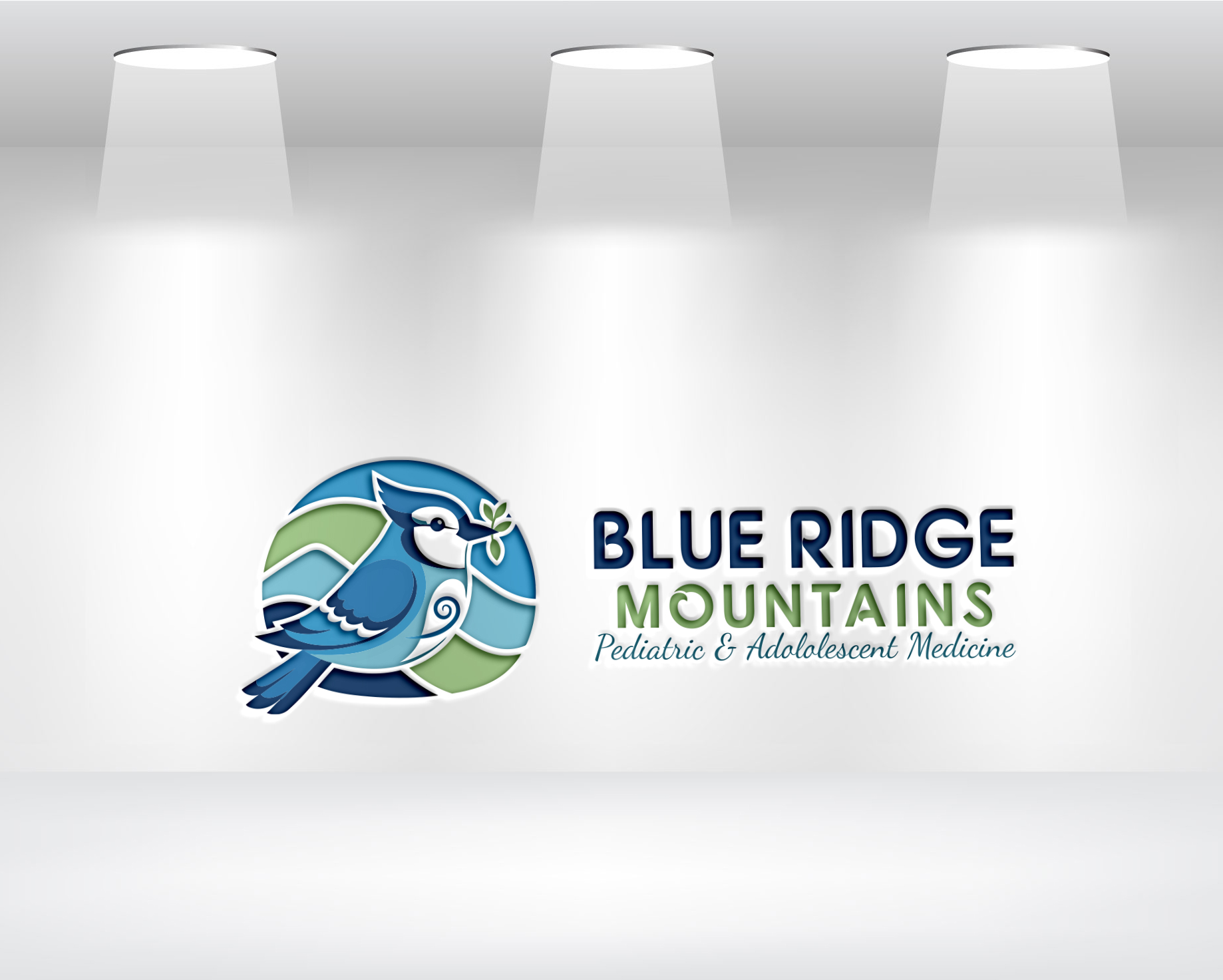 Logo-Design von Adam Smith..... für Blue Ridge Pediatrics | Design #37255601