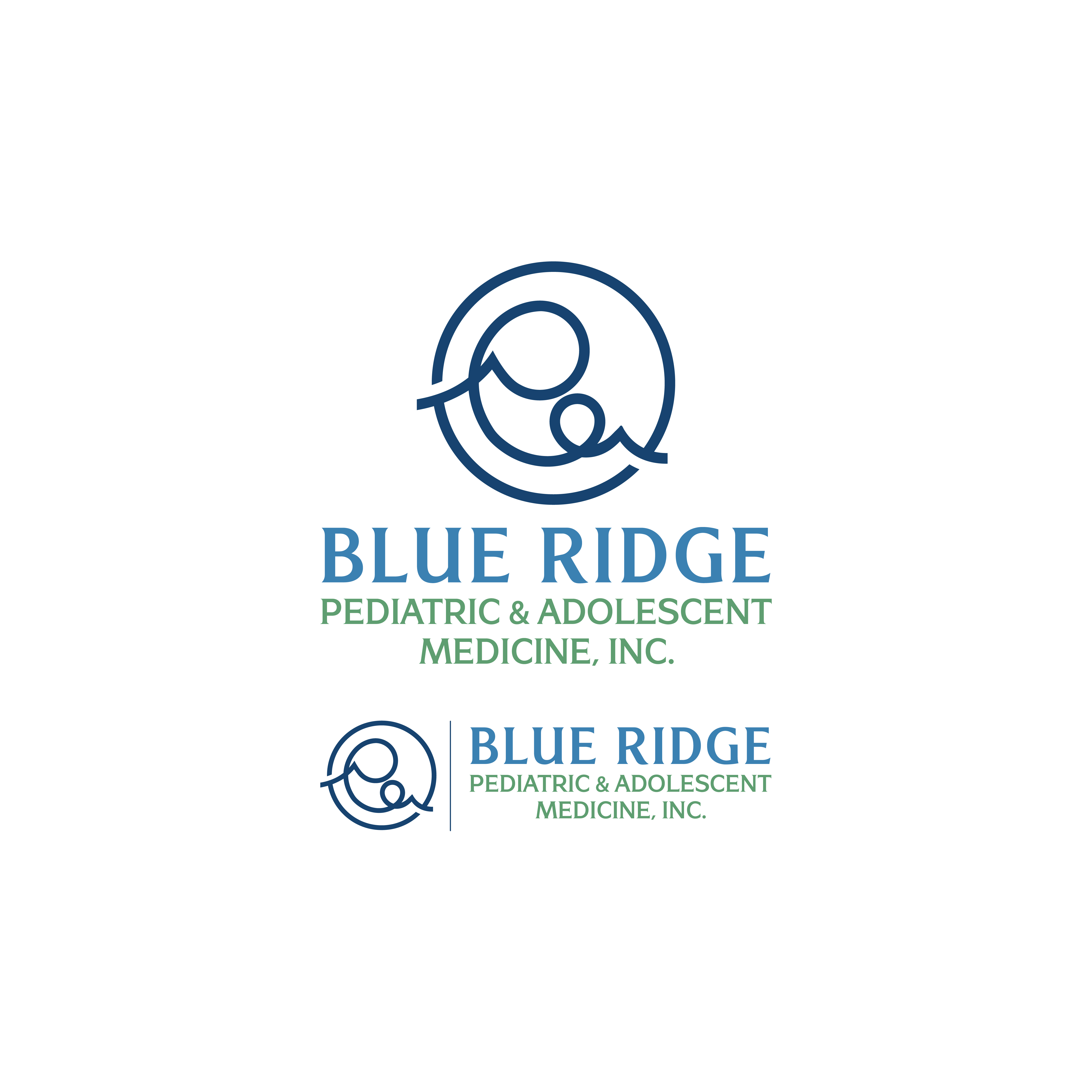 Logo Design by Merin gopi for Blue Ridge Pediatrics | Design #37273086