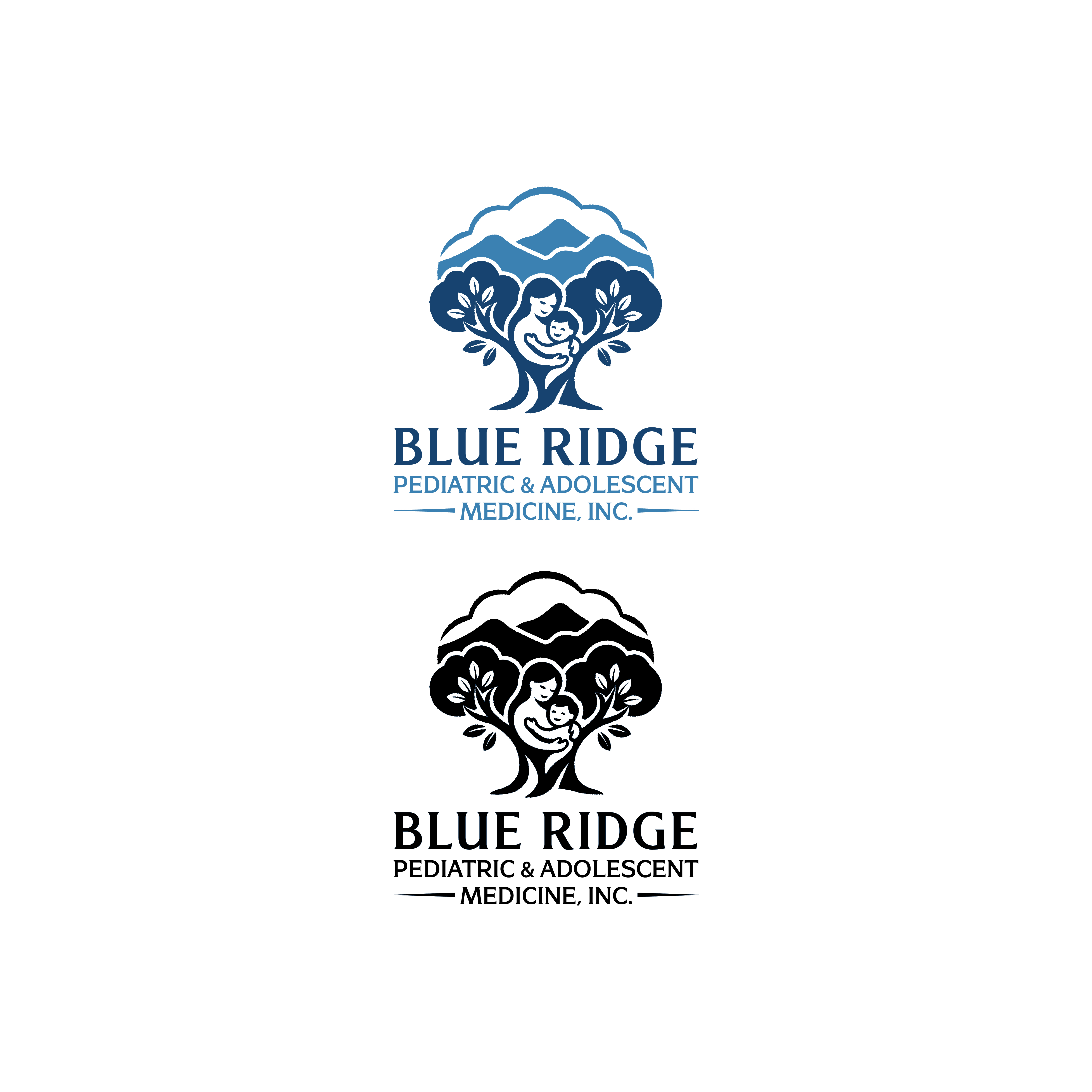 Logo Design by Merin gopi for Blue Ridge Pediatrics | Design #37274845