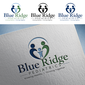 Logo Design by Shariqology for Blue Ridge Pediatrics | Design #37248485