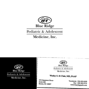Design de Logo par M Art & Design pour Blue Ridge Pediatrics | Design : #37251102