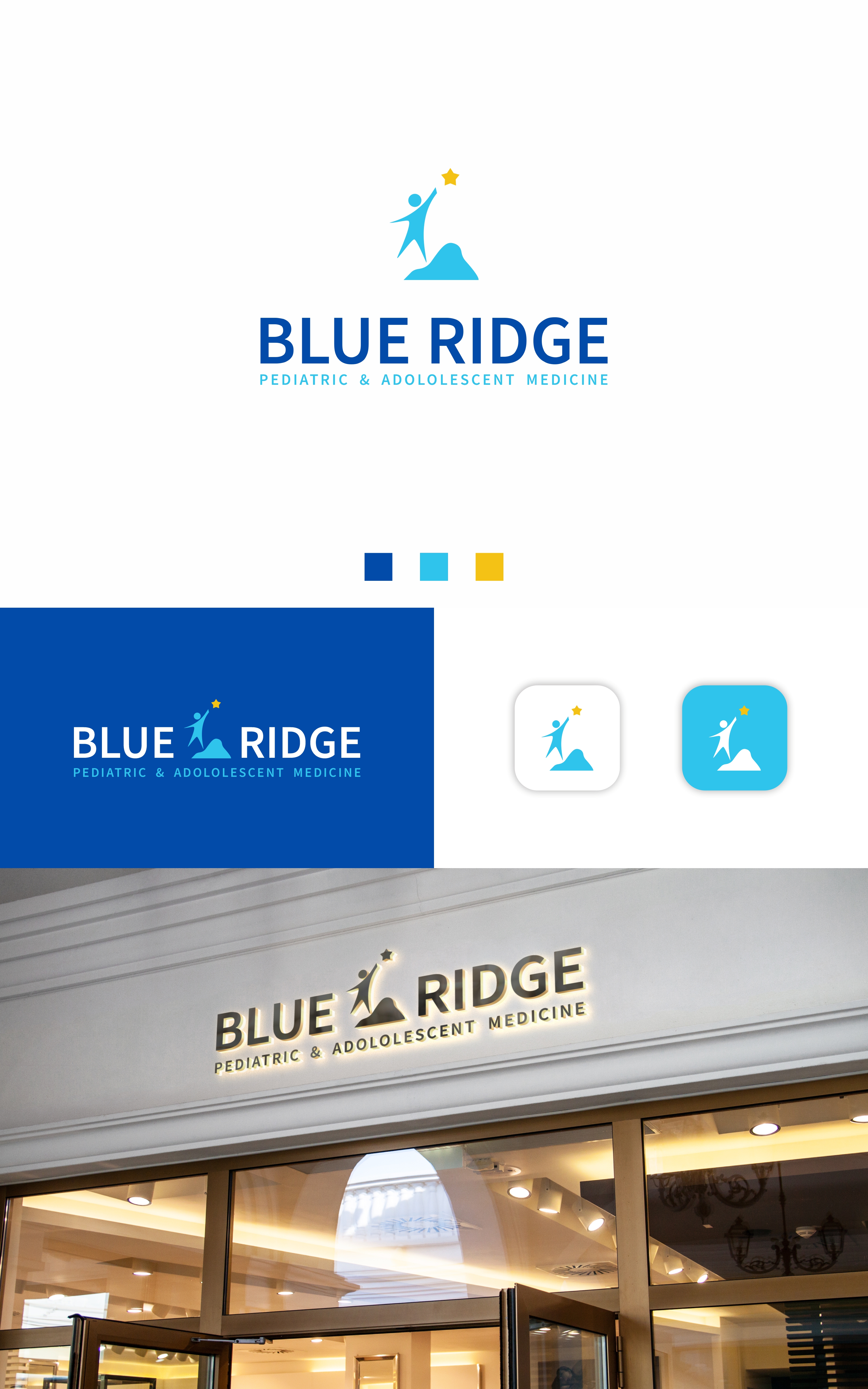 Logo Design by Dell_a.Design for Blue Ridge Pediatrics | Design #37249136