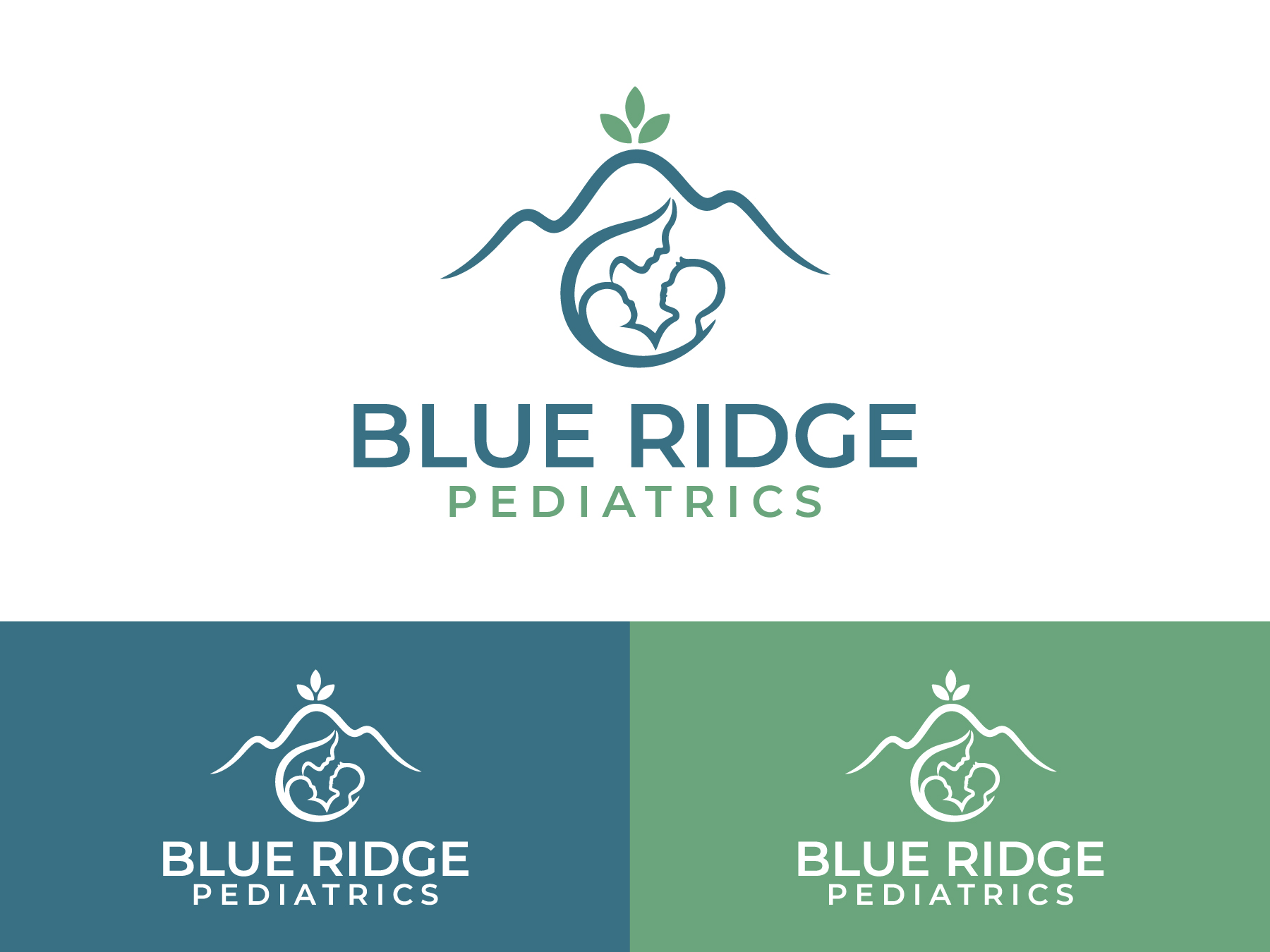 Logo-Design von yozdesign für Blue Ridge Pediatrics | Design #37262929