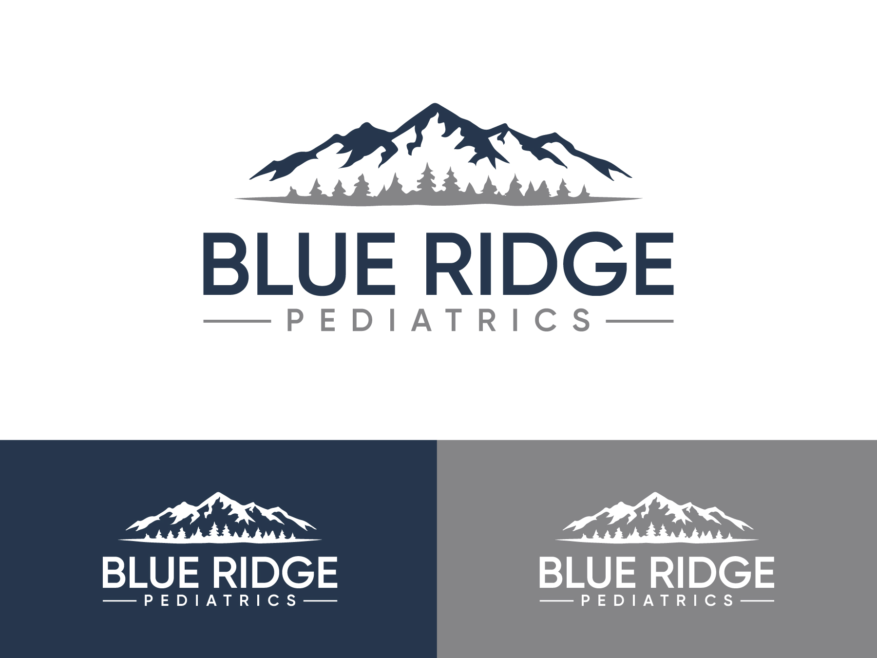 Logo-Design von yozdesign für Blue Ridge Pediatrics | Design #37262932