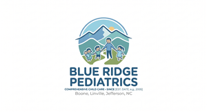 Logo Design by Logotruck for Blue Ridge Pediatrics | Design: #37248789