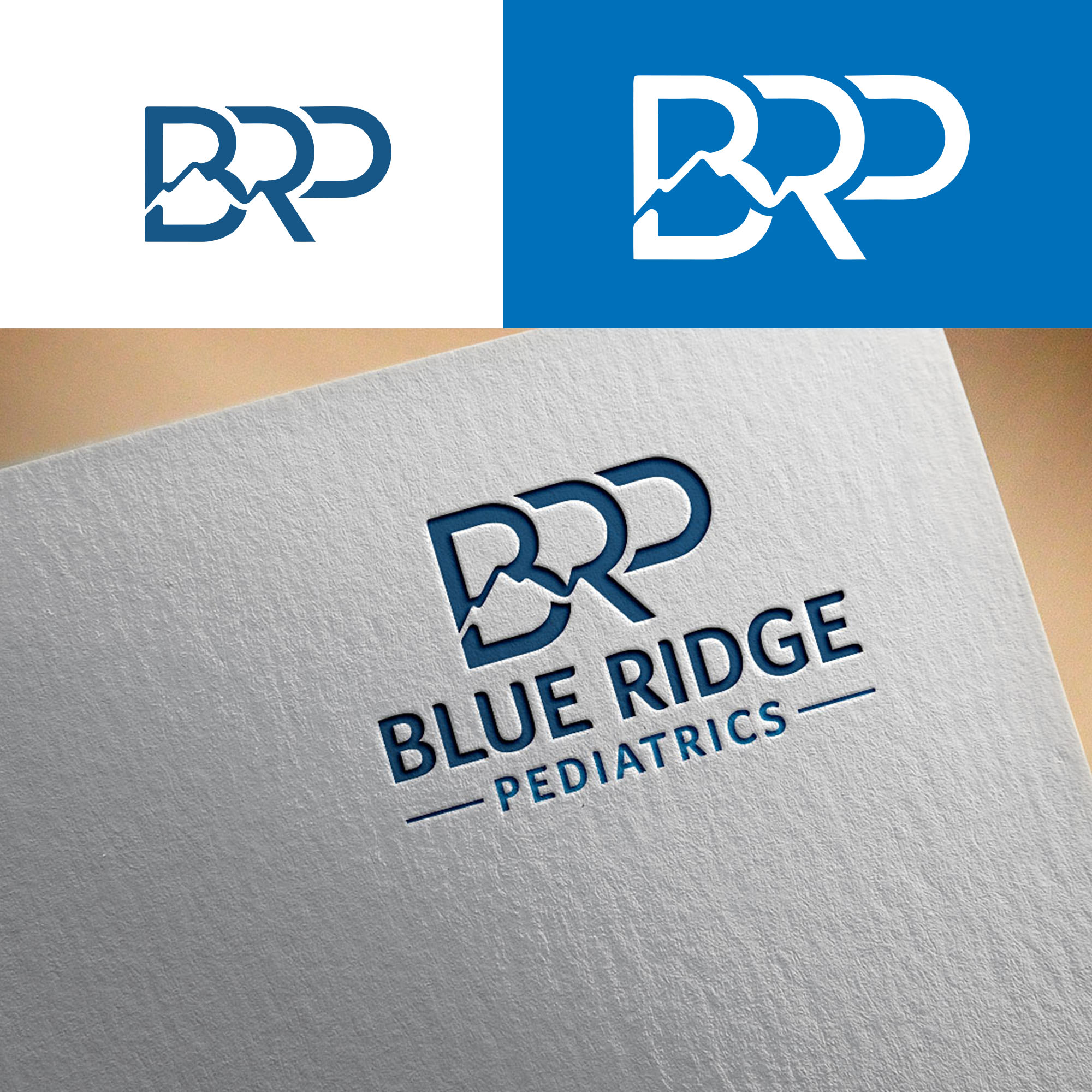 Logo Design by Faria. for Blue Ridge Pediatrics | Design #37251806
