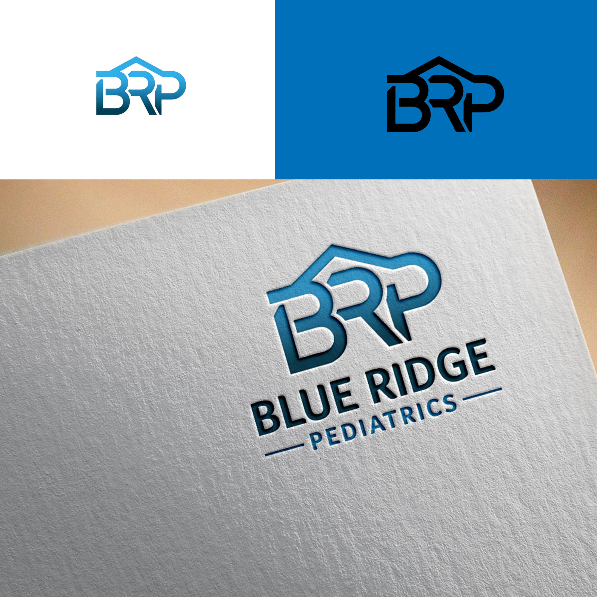 Logo Design by Faria. for Blue Ridge Pediatrics | Design #37251808