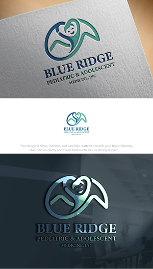 Logo Design by Hamza  Al-Muttalib for Blue Ridge Pediatrics | Design: #37252546