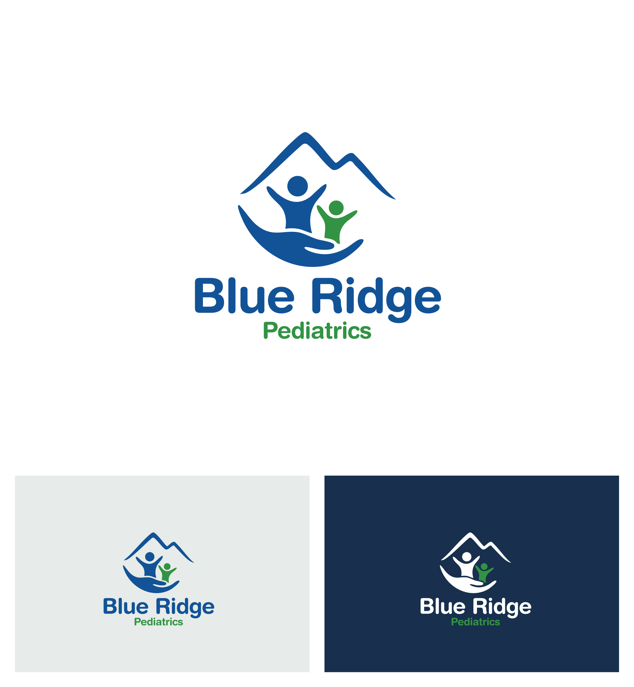 Logo Design by Afsana_Hoque for Blue Ridge Pediatrics | Design #37250236