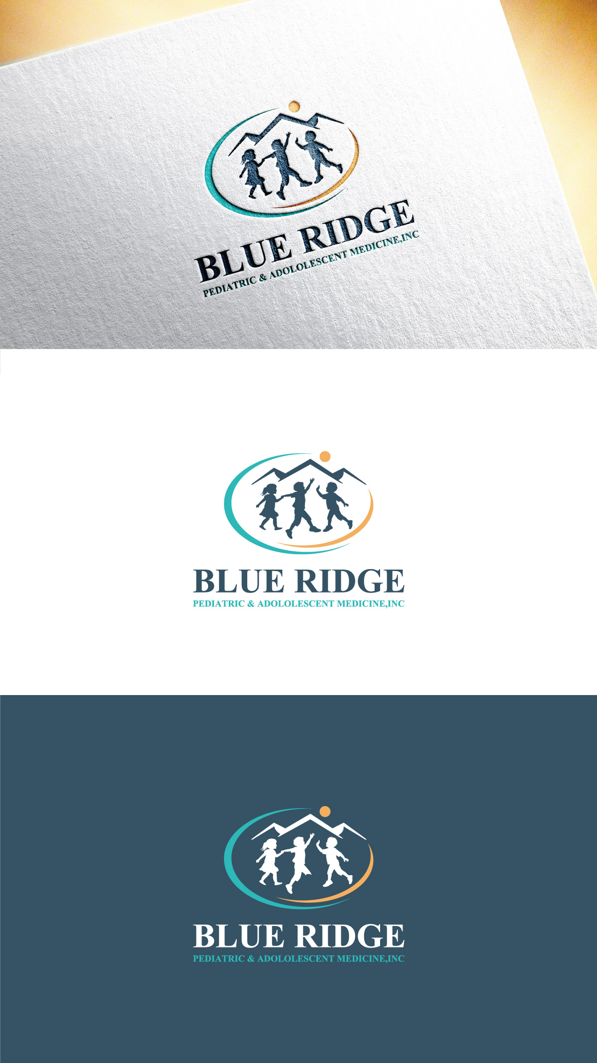 Logo Design by WB NAG for Blue Ridge Pediatrics | Design #37249084