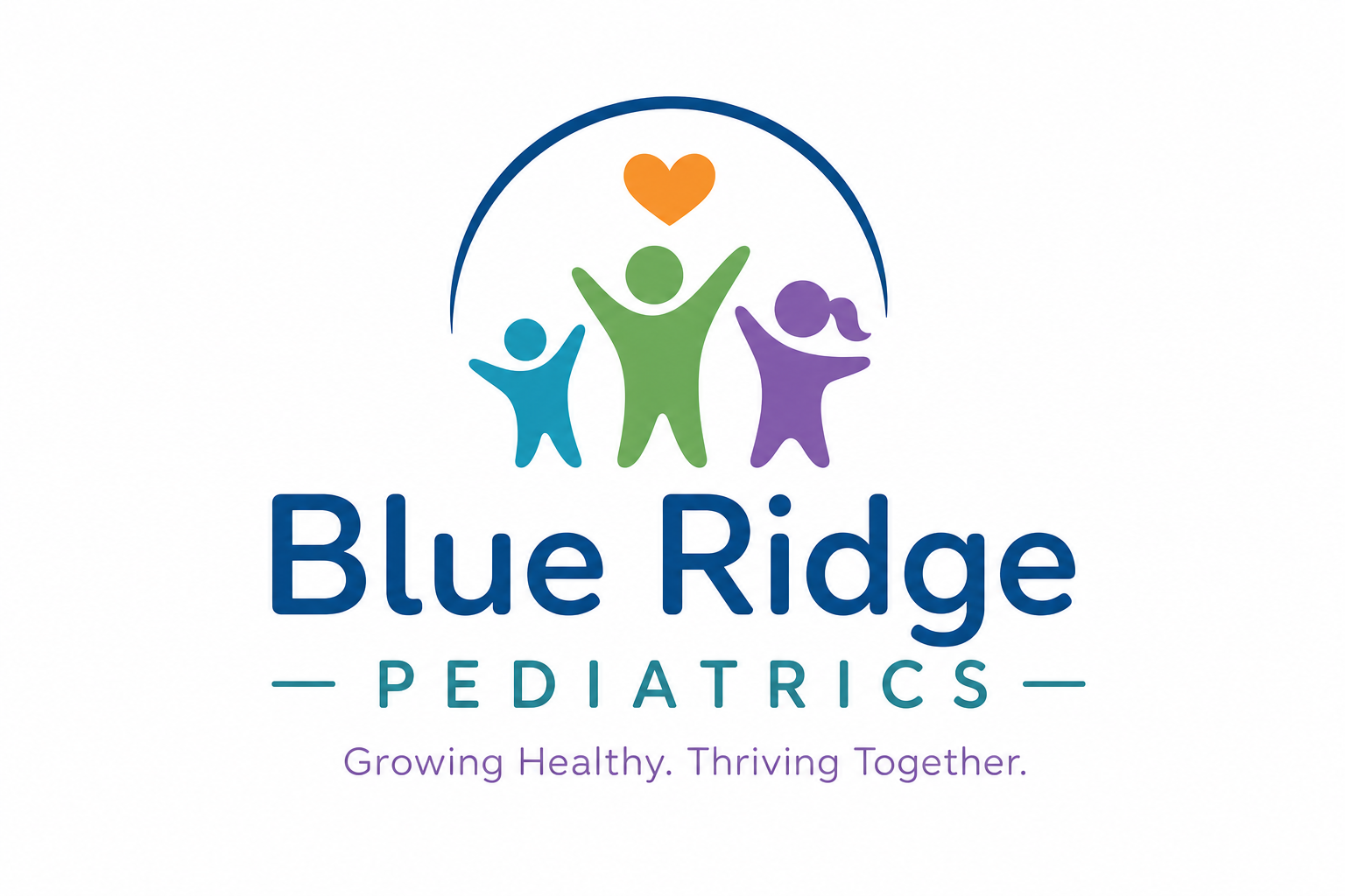 Logo-Design von Taha_01 für Blue Ridge Pediatrics | Design #37251789
