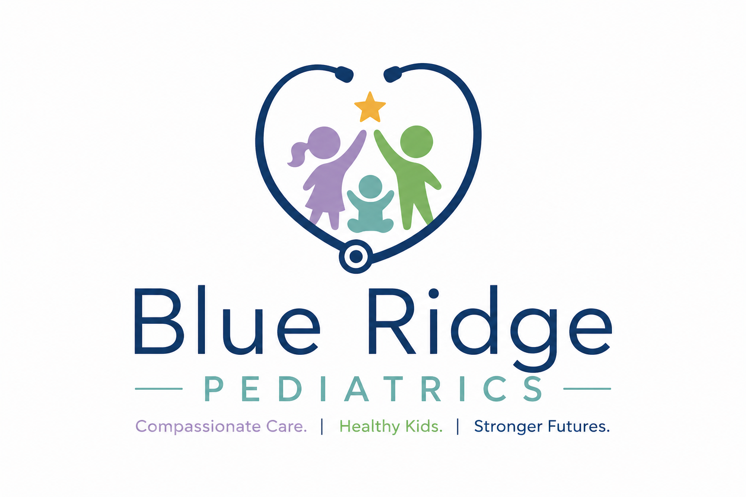 Logo-Design von Taha_01 für Blue Ridge Pediatrics | Design #37251793