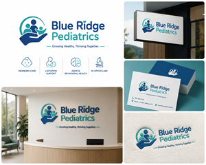 Logo Design by Najmul271 for Blue Ridge Pediatrics | Design: #37251404