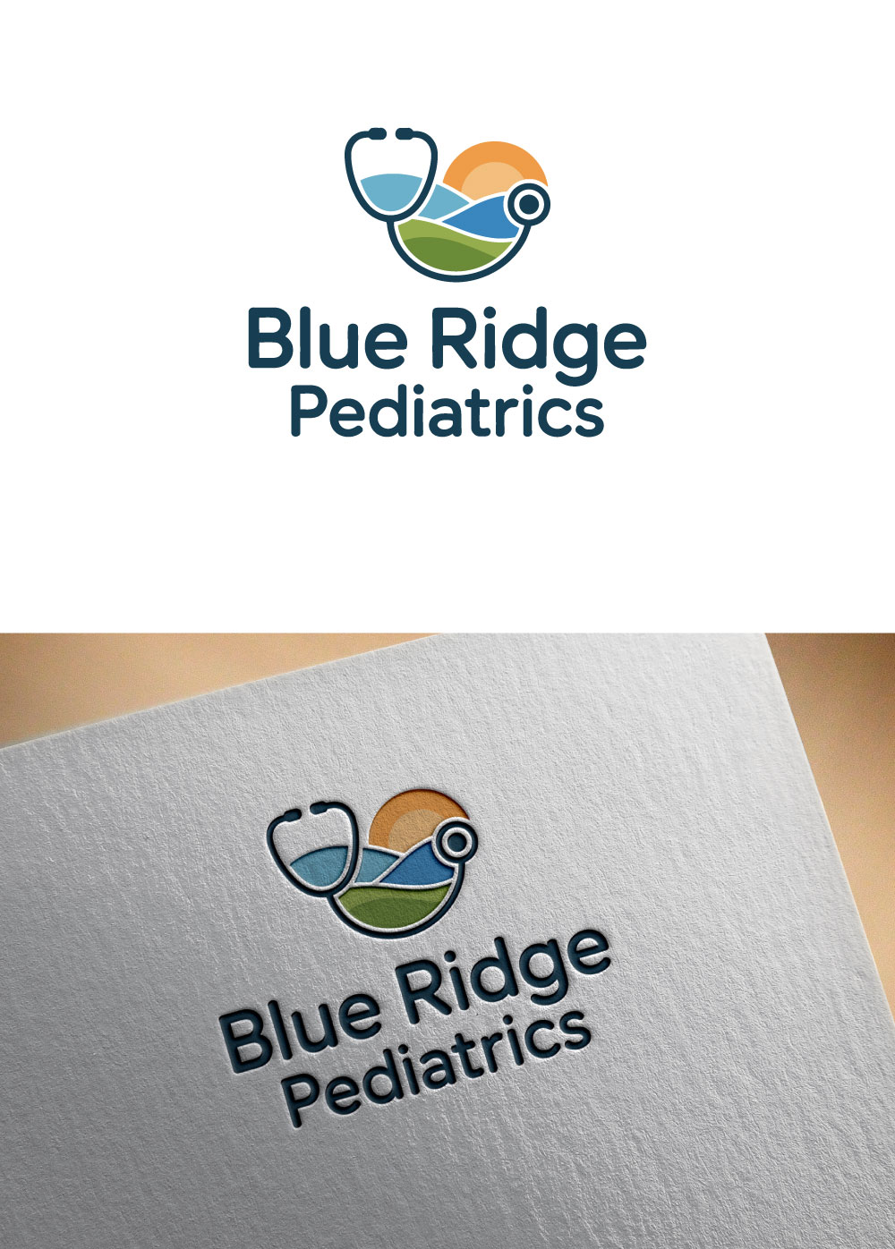 Logo Design by shekhor for Blue Ridge Pediatrics | Design #37251760