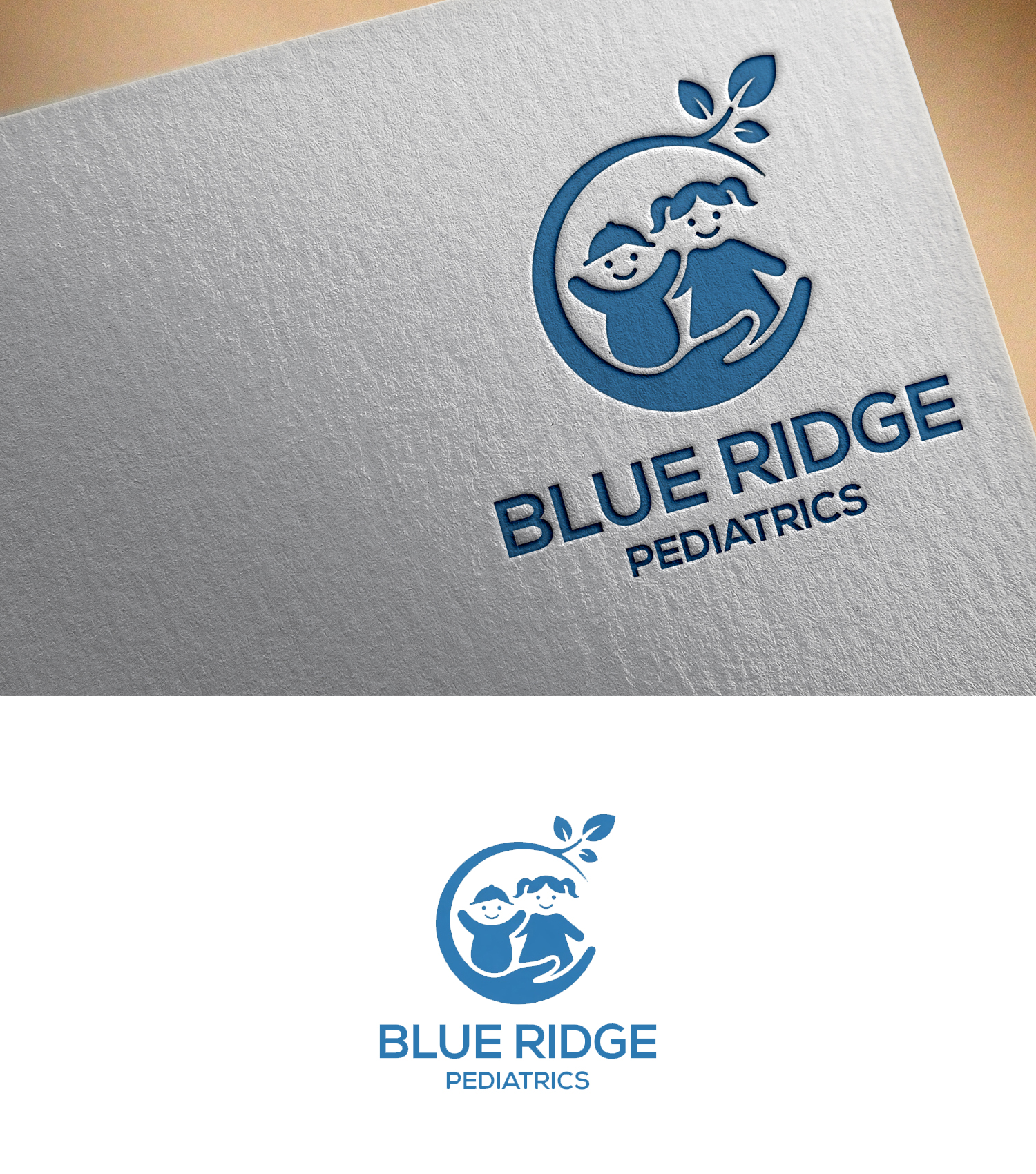 Logo Design by Mehedi100 for Blue Ridge Pediatrics | Design #37248994