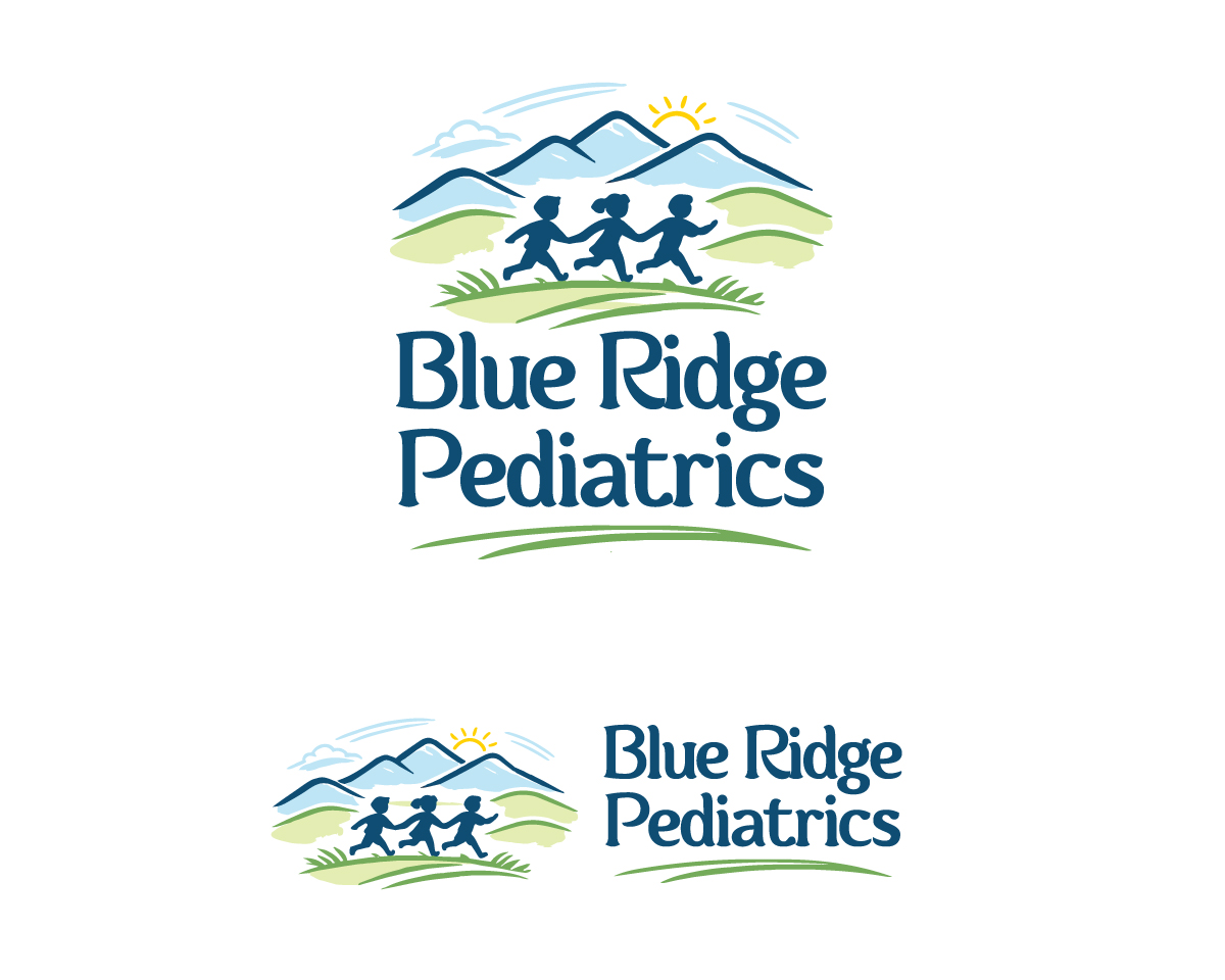 Logo Design by mes for Blue Ridge Pediatrics | Design #37269396