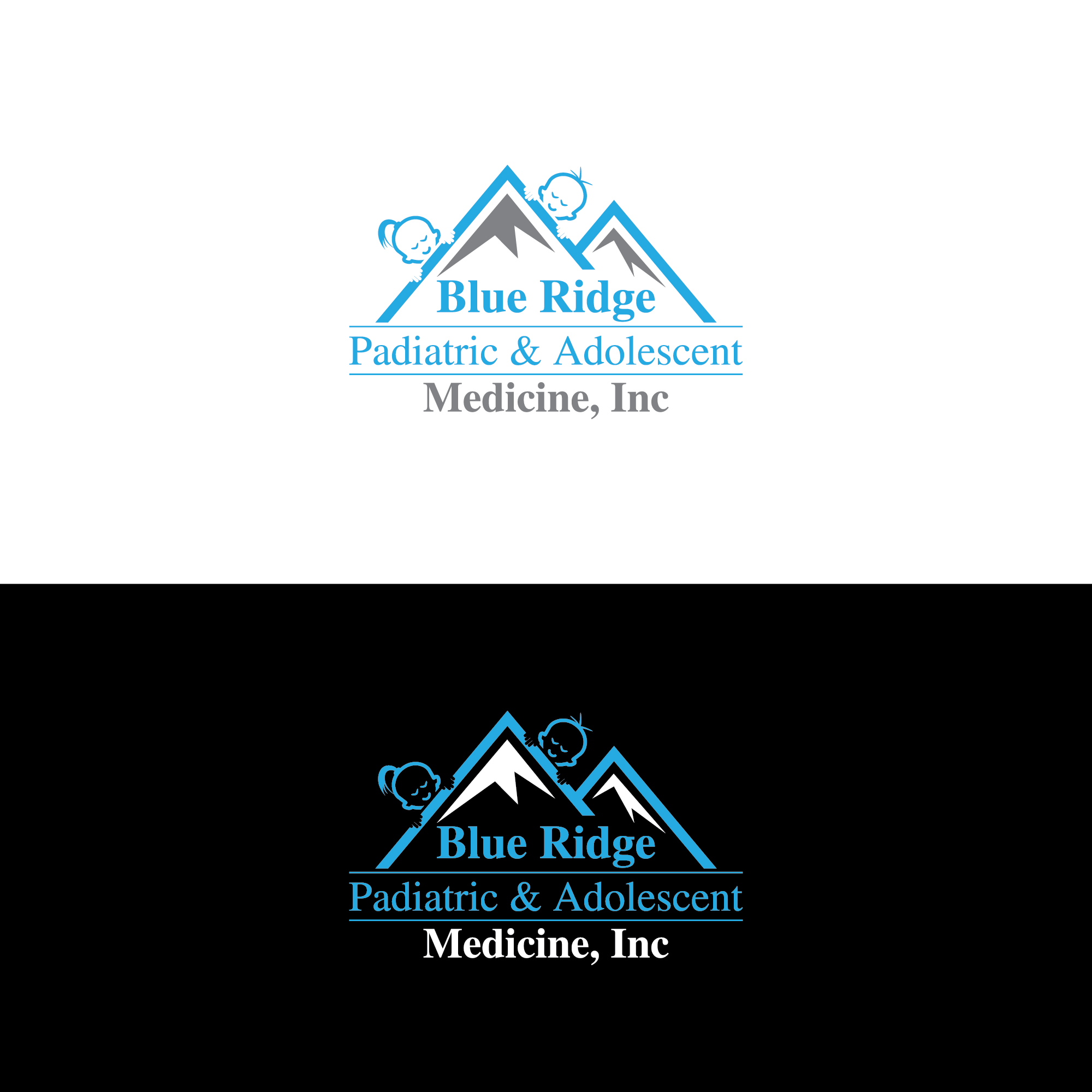 Logo Design by Deziners Zone for Blue Ridge Pediatrics | Design #37250496