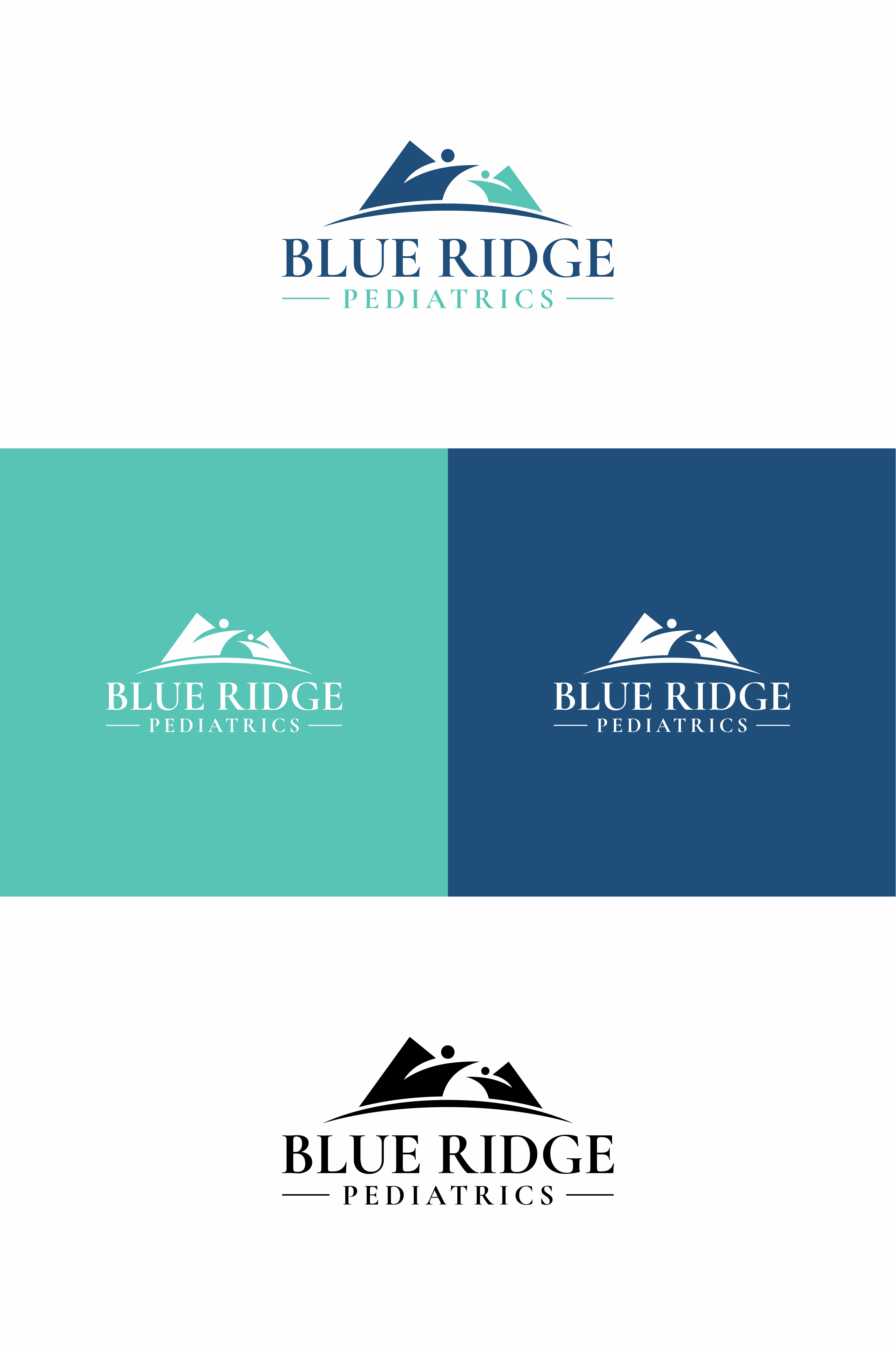 Logo Design by achil78 for Blue Ridge Pediatrics | Design #37248337
