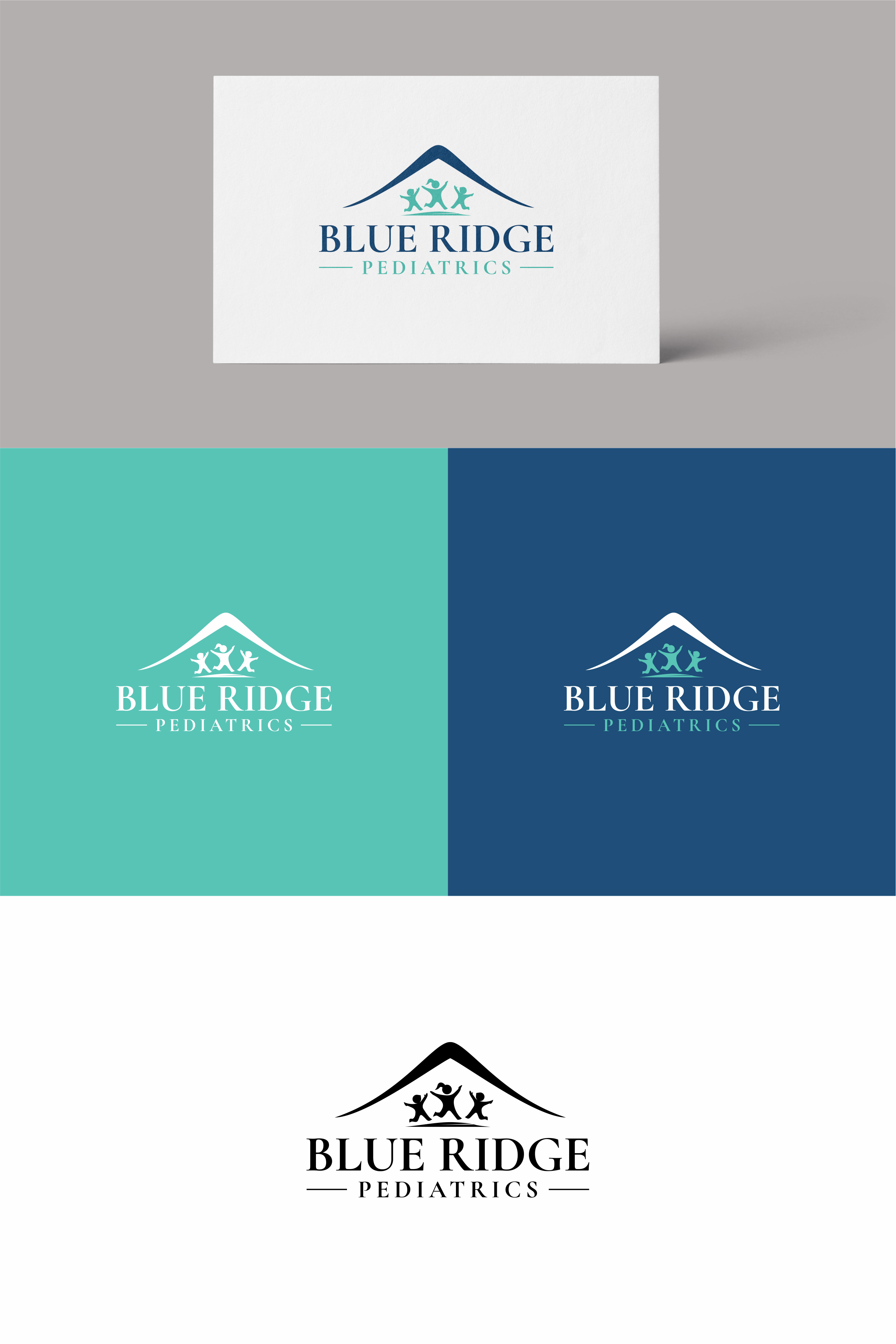 Logo Design by achil78 for Blue Ridge Pediatrics | Design #37251427